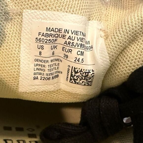 Converse Chuck Taylor All Star CTAS Platform Ox lCanvas Sneakers Women’s Size 8 - Picture 12 of 12